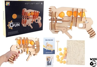 Picture of Pistolet na gumki i pieczki ping-pong