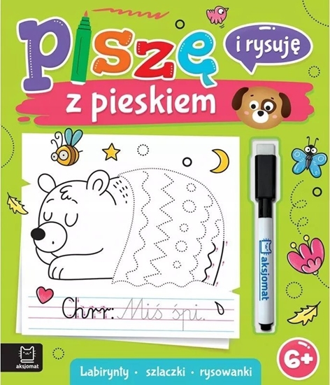 Picture of Pisz i rysuj z pieskiem. Labirynty, szlaczki ...