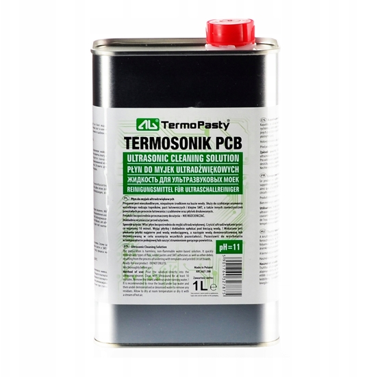 Picture of PYN DO MYJEK ULTRADWIKOWYCH TERMOSONIK-PCB/1000 KANISTER METALOWY 1000 ml AG TERMOPASTY