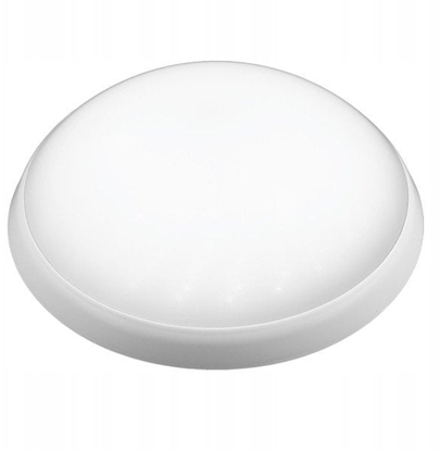 Attēls no Lampa sufitowa Pawbol Plafon Pantera D.3198RM-BN-20W 13W LED 4000K 1400 lm IP54, IK10 biay/mleczny