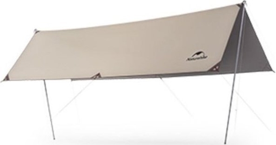Изображение Plandeka Naturehike Tarp sky ti black quadrangle c2350ws010-khaki NATUREHIKE
