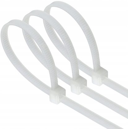 Picture of PLASTROL OPASKA PLASTIKOWA BIAA 2,5 x 100mm 100szt.