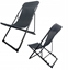 Attēls no PLATINET CAMPING SUNBED 52X77X90 cm BLACK 46138