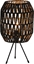 Изображение Platinet PLATINET TABLE RATTAN LAMP LAMPA RATTANOWA DARK BROWN CAPRI [45752]
