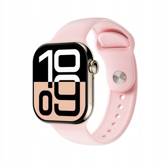 Picture of PLATINET SMART WATCH ZEGAREK SPORTOWY BLUETOOTH PRO MINI, 190 MAH, 1,85" ROSE GOLD [46207]