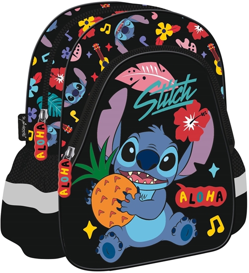 Picture of PLECAK 23X28X13 1ZAM 3KIESZ STITCH BLACK ALOHA