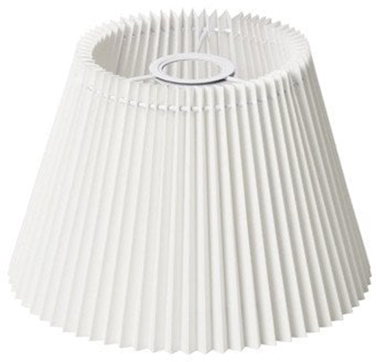 Picture of PLISSESKÆRM EMMA VILLA VÆG/PENDEL SIDE 18 CM HVID