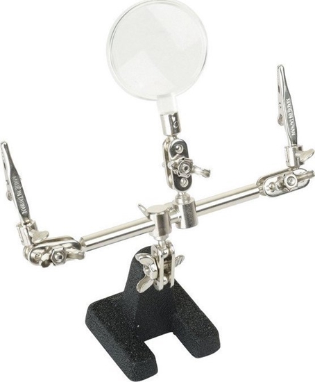 Изображение Plokstes laikiklis litavimui su lupa 3x didinimas, O60 mm ProsKit