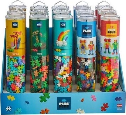 Изображение Plus Plus PLUS-PLUS DISPLAY TUBY MIX - 15 TUB