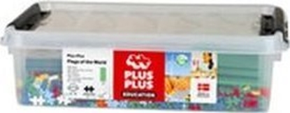 Attēls no Plus Plus PLUS-PLUS NAUCZ SI BUDOWA FLAGI Z CAEGO WIATA 2400 ELEMENTÓW