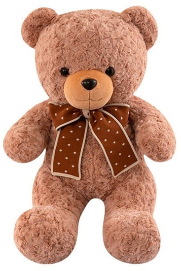 Изображение Pluszowa Maskotka Przytulanka Mi Z Kokard W Groszki 45cm