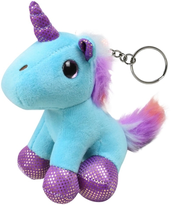 Picture of Pluszowy Jednoroec Brelok Metalowe Kóko Niebieski 12cm