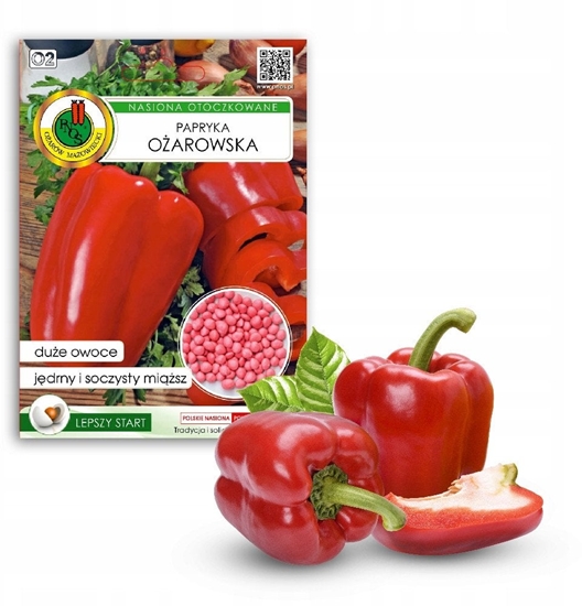 Picture of PNOS Nasiona otoczkowane | Papryka Oarowska | Opakowanie 50szt.