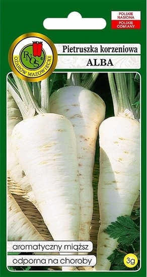 Picture of PNOS Nasiona warzyw | Pietruszka Korzeniowa Alba | Opakowanie 3g