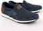 Изображение Póbuty mskie komfortowe mokasyny granatowe Rieker 11954-14 42
