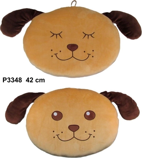 Picture of Poduszka pies brzowy 42cm MIX