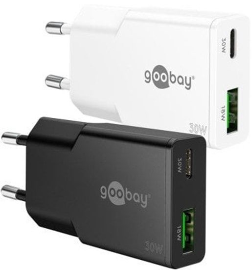 Изображение Podwójna szybka adowarka USB-C PD GaN Slim (30 W)