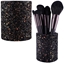 Attēls no Pojemnik Kubek Na Pdzle I Akcesoria Brokatowy Czarny