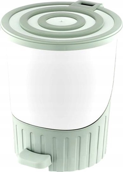 Picture of Pojemnik z pedaem 8 l "RAINBOW PASTEL" 280x230x275 mm