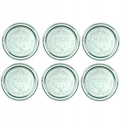 Picture of Pokrywa szklana Weck 100 mm, 6 szt.