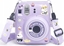Attēls no Pokrowiec LoveInstant Futera Etui Pokrowiec Case do FujiFilm Fuji INSTAX Mini 12 + Naklejki i Kiesze na Zdjcia / Sodki Królik / Fioletowy Brokat