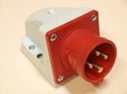 Picture of Polam Nako Wtyczka izolacyjna odbiornikowa 16A 400V 4P IP44 (3623-220)