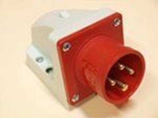 Picture of Polam Nako Wtyczka izolacyjna odbiornikowa 16A 400V 4P IP44 (3623-220)