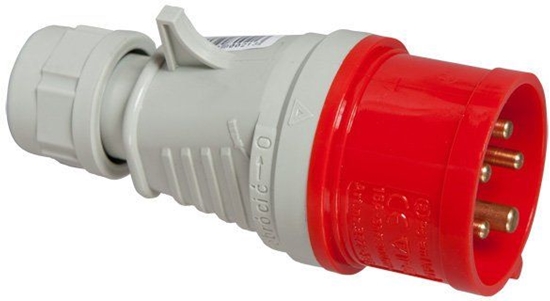 Picture of Polam Nako Wtyczka przenona szybkozcze 16A400V3P+N+Z IP-44 (3628-326)