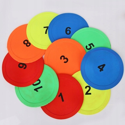 Изображение Pole do zabaw z numerami-krek 15cm-10szt