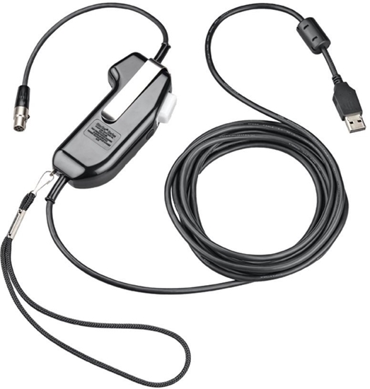 Picture of Poly SHS 2371-11 - PTT (Push-to-Talk)-Headset-Adapter - USB, Stereo, nicht seriell - TAA-konform - Replaces Poly SKU 92371-11