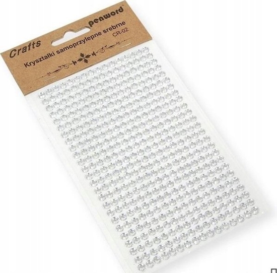 Picture of Polsirhurt Krysztaki samoprzylepne CR-02 5mm srebrne