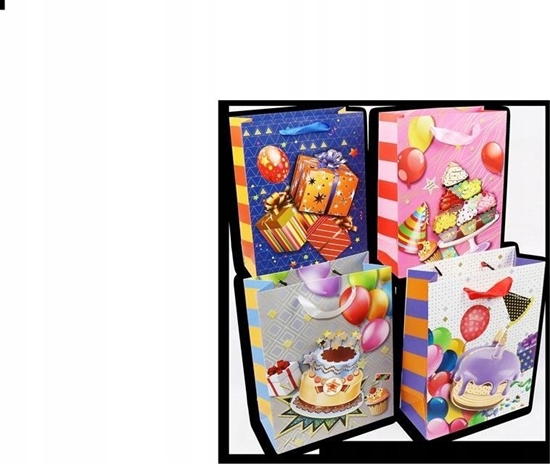 Picture of Polsirhurt Torebka prezentowa 30x39x12cm MIX