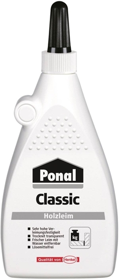 Изображение Ponal Holzleim Classic, Flasche mit 225g, 9H PN18
