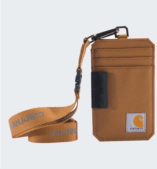 Picture of Portfel Carhartt Nylon Duck ze Smycz Brown