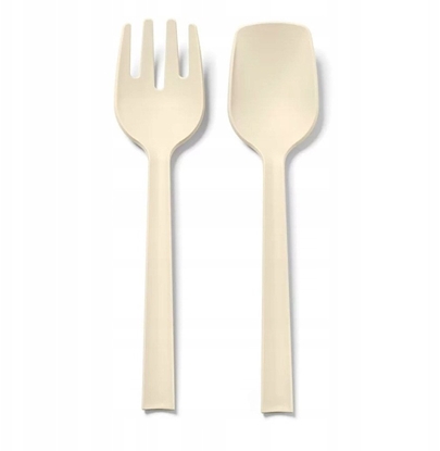 Picture of POSATE Zestaw sztuców serwisowych kremowy