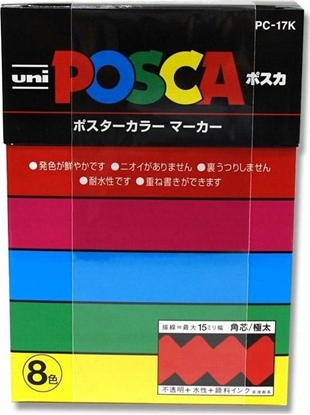 Picture of Posca POSCA Marker UNI PC-8K 8er Set