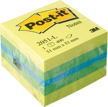 Picture of Post-it Karteczki Post-it 51x51mm (2051L) cytrynowe (400)
