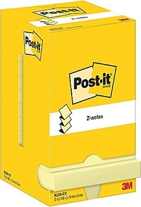 Picture of Post-it Karteczki Post-it Z-Notes 76x76mm (R330-CY) óte (12x100)