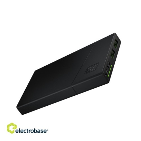 Picture of Power Bank Green Cell GC PowerPlay10S 10000mAh ar ātru uzlādi 2x USB Ultra Ch. 2x USB-C PBGC02S