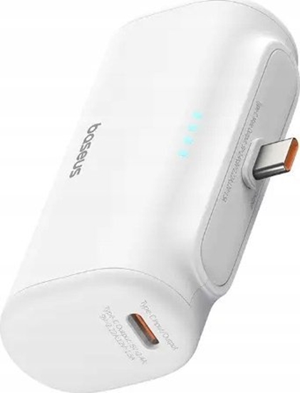 Picture of Baseus Compact Powerbank 5000mAh 20W USB-C White
