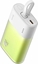 Picture of Baseus Baseus Popsicle 5200mAh 20W Powerbank with Built-in Lightning Cable (+ White Baseus Simple USB-C - USB-C 60W/20V/3A/30cm Cable) - White-Green