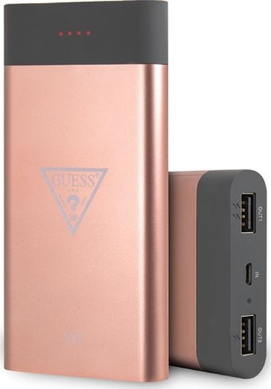 Picture of Powerbank Guess GUL24WPB8TLRG 8000mAh Róowe zoto