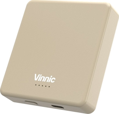 Изображение Powerbank Vinnic Vinnic MANA Magnetic Wireless Powerbank 8.000mAh, dessert