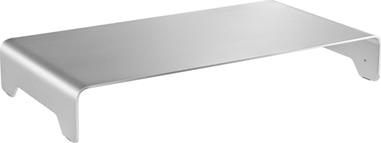 Picture of Powerton Podstawa pod monitor, nowoczesny minimalistyczny design, srebrny, aluminium, 10 kg nono, Powerton, ergo