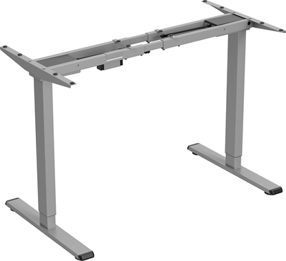 Attēls no Powerton Stela / podstawa biurka, elektycznie regulowany, regulacja rozstawu 500mm, system antykolizyjny, szary, 100 kg nono, Powerton