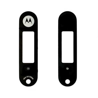Attēls no Priekšējais stikla objektīvs Motorola PEBL U6 Oriģināls Melns
