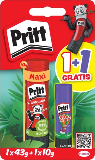 Picture of Pritt Klebestift 2+1 43g BTS 2025 Tierisch wild retail