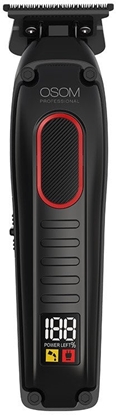 Picture of Profesionali plauk kirpimo-kantavimo mainl-trimeris OSOM Professional COMFORT Cordless Hair Trimmer OSOMPI78BL, juodos spalvos