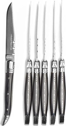 Picture of ProfiCook Laguiole Heritage Steakknive 6 stk. Black