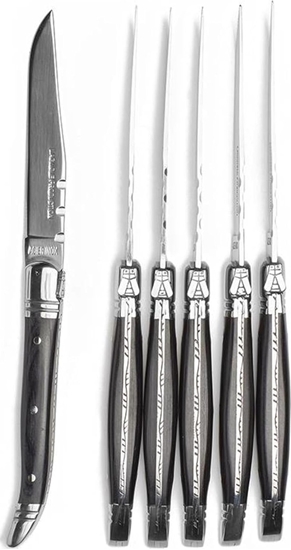 Picture of ProfiCook Laguiole Heritage Steakknive 6 stk. Black